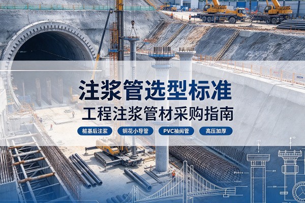 涿鹿注浆管选型标准