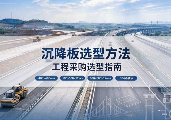 涿鹿沉降板选择方法