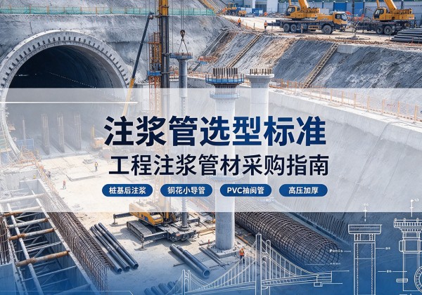 涿鹿注浆管选型标准